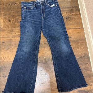 American Eagle Outfitters Women's Indigo Flared Jeans